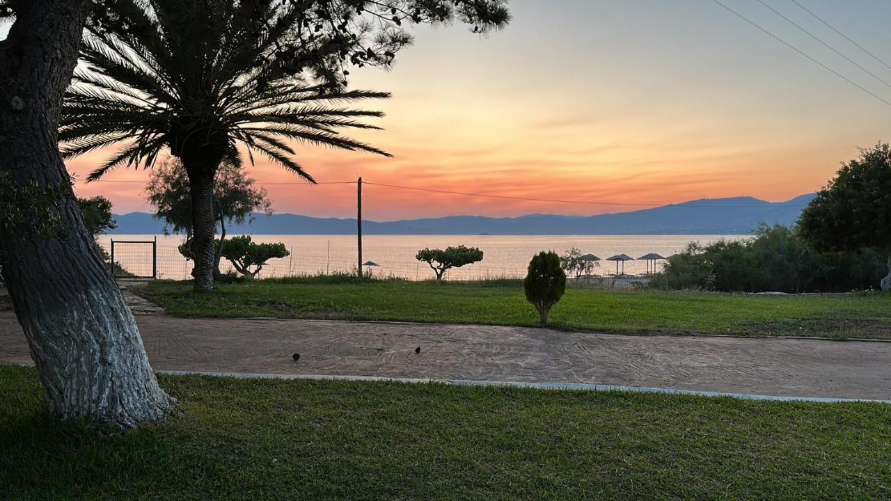 Villa Bouros Seaview Farm Caristo Exterior foto
