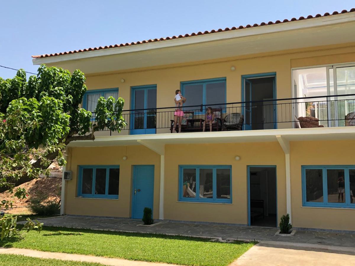 Villa Bouros Seaview Farm Caristo Exterior foto
