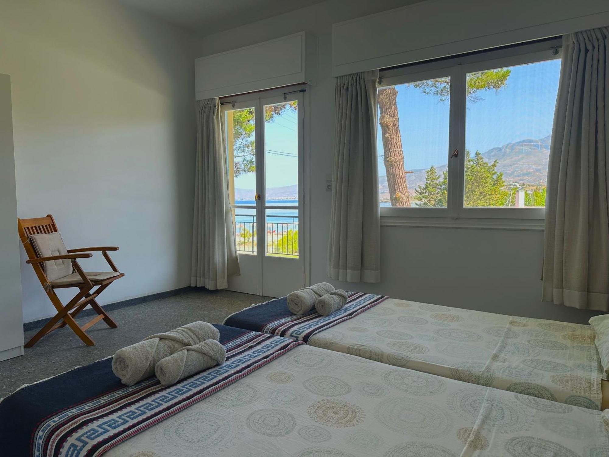 Villa Bouros Seaview Farm Caristo Exterior foto